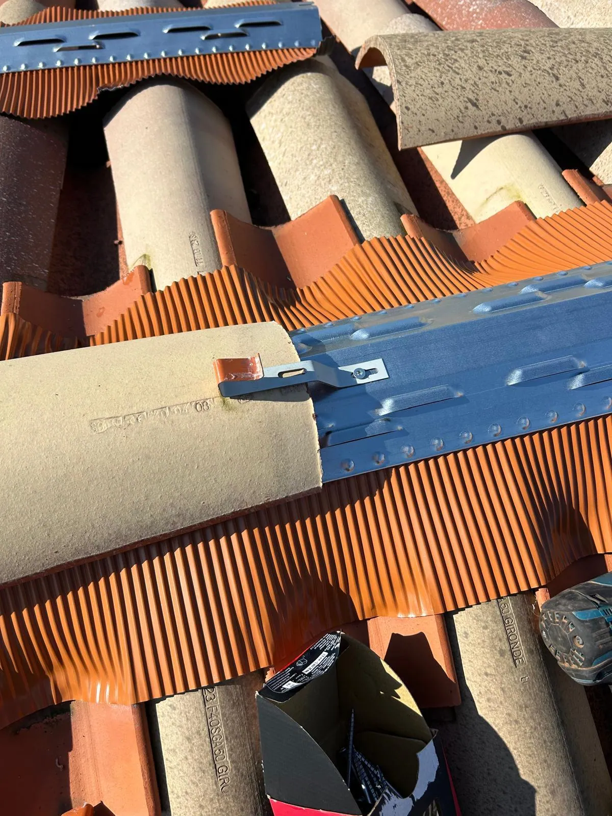 Chantier de couverture en Gironde