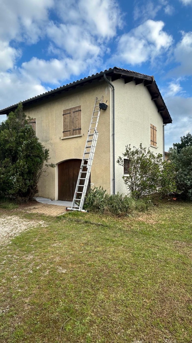 Peinture murs et plafonds maison Gironde